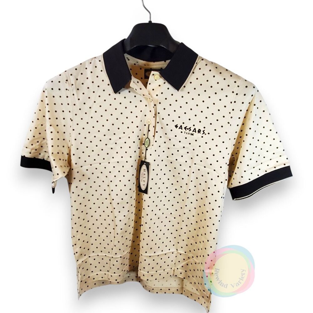 Vintage Caesars Tahoe Haley Reserve Golf Polo NWT
